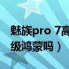 魅族pro 7高配版刷鸿蒙（魅族18pro可以升级鸿蒙吗）