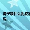 房子喷什么乳胶漆要好看一点 房子刷什么乳胶漆好谁可以说说 