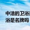 中洁的卫浴是牌子的吗 谁可以告诉我中洁卫浴是名牌吗 