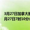 3月27日加拿大撤回人员疫情最新消息-截至撤回人员截至3月27日7时10分(北京时间)疫情数据统计 3月27日加拿大撤回人员疫情最新消息-截至撤回人员截至3月27日7时10分(北京时间)疫情数据统计
