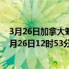 3月26日加拿大魁北克省疫情最新消息-截至魁北克省截至3月26日12时53分(北京时间）疫情数据统计