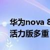 华为nova 8se活力版分辨率 华为Nova8SE活力版多重 