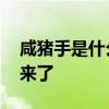 咸猪手是什么意思 咸猪手什么意思呢还是出来了