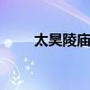 太昊陵庙会 太昊陵门票多少钱一张