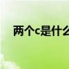 两个c是什么牌子(两个c面对面是啥标志)