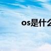 os是什么意思 究竟什么是内心OS
