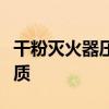 干粉灭火器压力表指针在绿色指的是什么呀优质