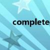 completed 电脑completed什么意思