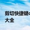 剪切快捷键ctrl加什么 “Ctrl+”快捷键使用大全