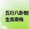 五行八卦相生相克 中医药五行学说：五行的生克乘侮