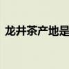 龙井茶产地是哪里 龙井茶三大产区详细介绍