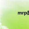 mrp是什么？ 什么是MRP？