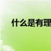 什么是有理数 有理数并不是讲道理的数