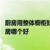 厨房用整体橱柜好还是木工打制橱柜好 求解打橱柜和整体厨房哪个好 