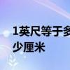 1英尺等于多少米 1\'\' 和1\' 分别代表多少厘米
