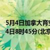 5月4日加拿大育空地区疫情最新消息-截至育空地区截至5月4日8时45分(北京时间）疫情数据统计