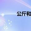 公斤和磅的换算 单位换算公式