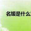 名媛是什么意思呢(名媛对应男的叫什么)