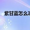 紫甘蓝怎么凉拌 怎么凉拌紫甘蓝清脆好吃