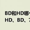 BD和HD哪个更清晰 电影的TS、TC、DVD、HD、BD、720P、1080P