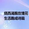 绕西湖跑玫瑰花 跑5万公里绕西湖跑出216朵“玫瑰”她把生活跑成诗篇