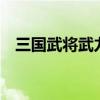 三国武将武力排名 十大三国战将武力排名