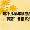 哪个儿童年龄符合我国古代总角 “总角、垂髫、及笄、豆蔻、弱冠”各指多少岁啊？