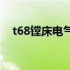 t68镗床电气原理图 镗床电气的控制线路