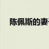 陈佩斯的妻子(陈佩斯妻子和儿子的照片)