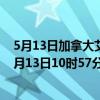 5月13日加拿大艾伯塔省疫情最新消息-截至艾伯塔省截至5月13日10时57分(北京时间）疫情数据统计
