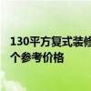 130平方复式装修 125平米复式房装修案例有哪些 谁可以给个参考价格 