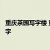 重庆茶园写字楼 重庆茶园首个商务综合体的办公楼叫什么名字 