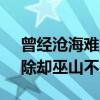 曾经沧海难为水什么意思 曾经沧海难为水，除却巫山不是云