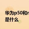 华为p50和mate50的区别 华为p50e优缺点是什么 