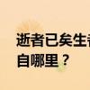 逝者已矣生者如斯 逝者已矣，生者如斯”出自哪里？