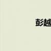 彭越简介 梁王彭越的介绍