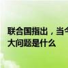 联合国指出,当今世界面临五大挑战——当今世界面临的五大问题是什么 联合国指出,当今世界面临五大挑战——当今世界面临的五大问题是什么