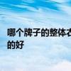 哪个牌子的整体衣柜比较好 求大神说下整体衣柜买什么牌子的好 