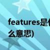features是什么意思(features在新闻中是什么意思)