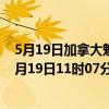 5月19日加拿大魁北克省疫情最新消息-截至魁北克省截至5月19日11时07分(北京时间）疫情数据统计
