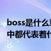boss是什么意思 boss在日常游戏和影视作品中都代表着什么意思