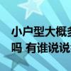 小户型大概多少钱 现在房价多少 小户型还有吗 有谁说说看 
