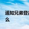 遥知兄弟登高处 遥知兄弟登高处下一句是什么