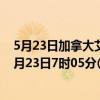 5月23日加拿大艾伯塔省疫情最新消息-截至艾伯塔省截至5月23日7时05分(北京时间）疫情数据统计