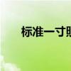 标准一寸照片尺寸 常用证件照片规格