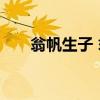 翁帆生子 翁帆为何婚后17年不生子？