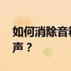 如何消除音箱电流声 怎么才能消除音箱电流声？