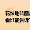 花纹地砖图片大全图片欣赏 地砖什么花纹好看谁能告诉下我 