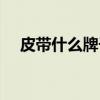 皮带什么牌子好耐用(皮带什么牌子好) 皮带什么牌子好耐用(皮带什么牌子好)
