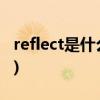 reflect是什么意思(reflect形容词形式是什么)